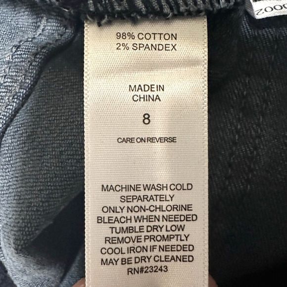 NY&Co Dark Blue Wash High-Waisted Flare Jeans NWT - Picture 5 of 6